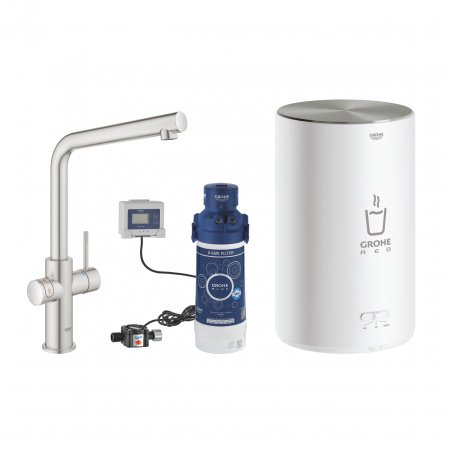 Смеситель для кухни Grohe Red 30327DC1 суперсталь