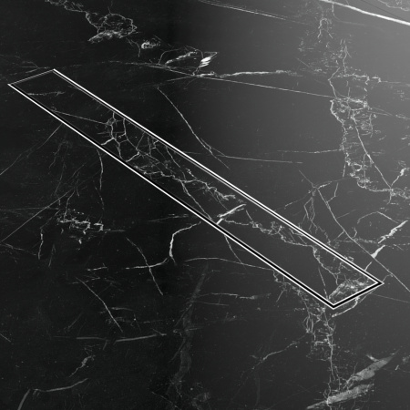 Душевой лоток EXCELLENT Stilio 70 см. под облицовку плиткой (хром)