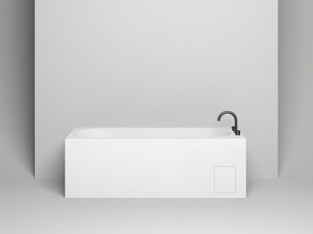 Ванна из искусственного камня Salini Ornella 180х80х60 белый матовый