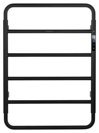 Полотенцесушитель электрический WONZON & WOGHAND WISMAR, Черный матовый (WW-AL201-MB)