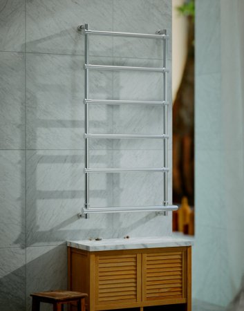 Полотенцесушитель электрический Margaroli Sole 542-6 5424706CRNB 1020х570 хром