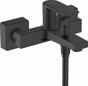 Смеситель для ванны с душем Hansgrohe Vernis Shape 71450670 черный матовый