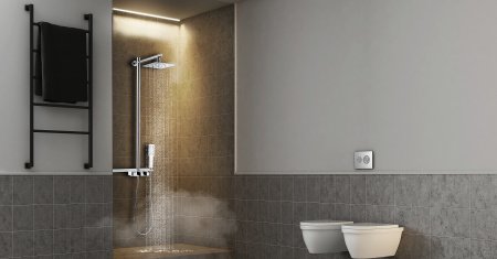 Душевая стойка Lemark Tropic LM7001C хром