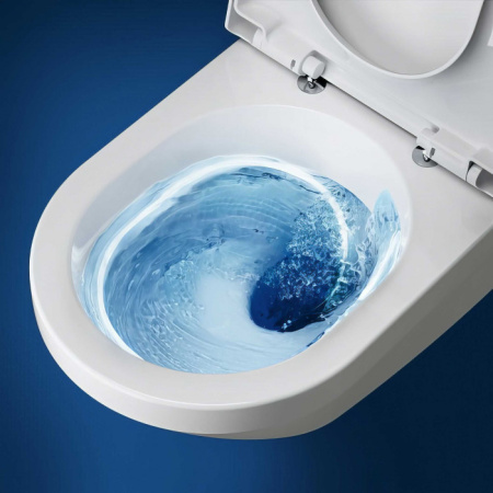Унитаз подвесной безободковый Villeroy&Boch Architectura TwistFlush 4616СВ01 с сиденьем микролифт
