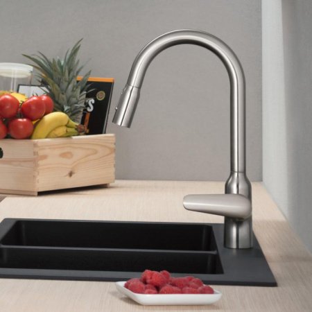 Смеситель для кухни Hansgrohe Focus M42 71800800 нержавеющая сталь