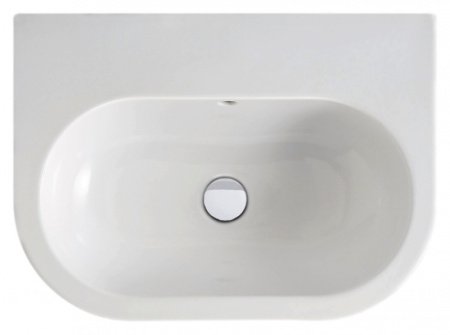 Раковина подвесная 75см Azzurra Nuvola NUV200/75bi*1 белый