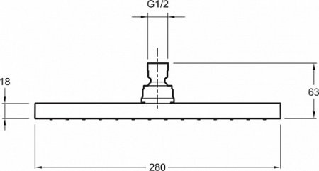 Встраиваемая душевая система Jacob Delafon Modulo E30757-CP хром