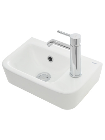 Раковина накладная 37.5см AQUAme AQM5006R белый