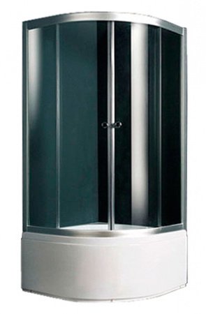 Душевой угол Esbano ES-8020 90x90x200 профиль хром, стекло матовое