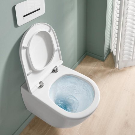 Унитаз подвесной Villeroy & Boch Subway 3.0 4670T901 белый, с сиденьем микролифт
