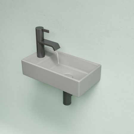 Раковина подвесная 40см Ceramica Nova Element CN6051RMH серый матовый