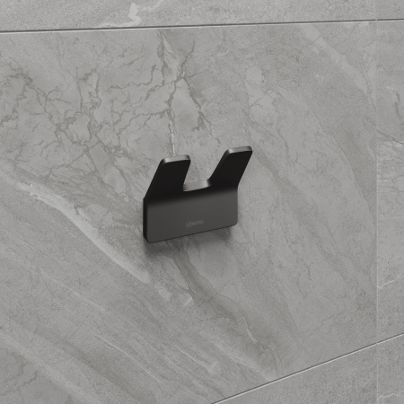 Крючок двойной Lemark SMOOTH LINE 9716006 графит