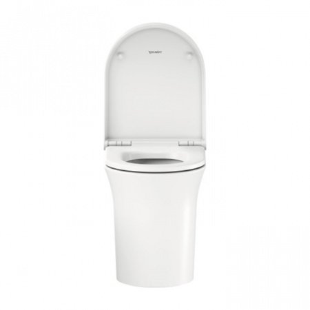 Унитаз приставной безободковый Duravit White Tulip 2001090000 без сиденья