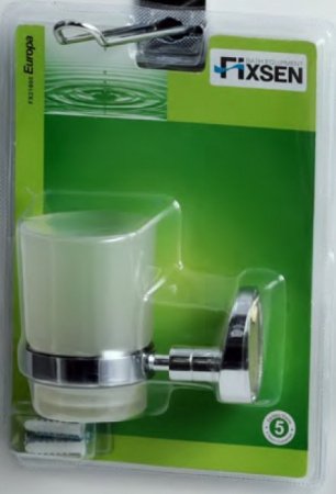 Стакан для зубных щеток Fixsen Europa FX-21806 Хром