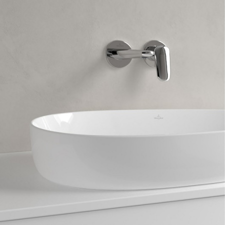 Раковина накладная 65см Villeroy & Boch Antao 4A7465R1 белый с покрытием CeramicPlus