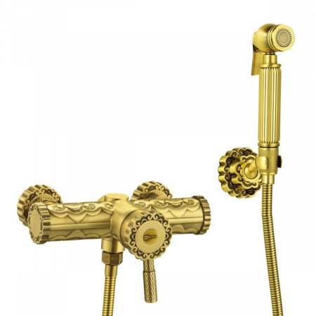 Смеситель для биде Lemark Jasmine  LM6618B бронза