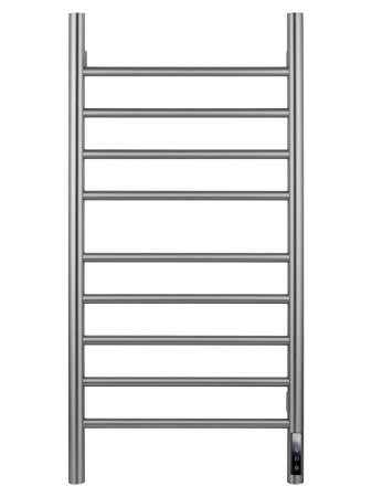 Полотенцесушитель электрический WONZON & WOGHAND BONN, Брашированный никель (WW-AL409-BR)