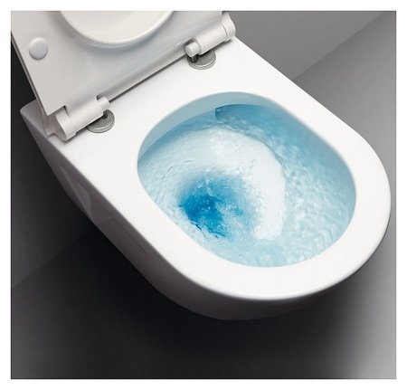 Унитаз подвесной безободковый GSI Pura 881611 белый