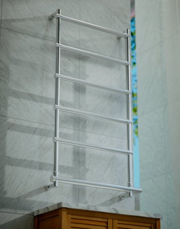 Полотенцесушитель электрический Margaroli Sole 542-6 5424706CRNB 1020х570 хром