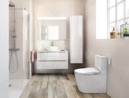 Раковина накладная 37см Roca Inspira 327523000 белый