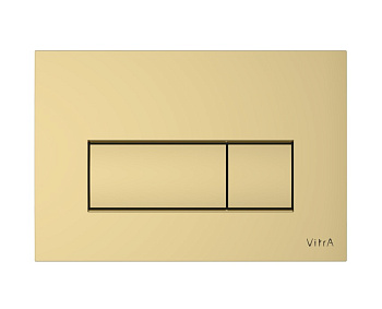 Кнопка смыва Vitra Root Square 740-2324 золото