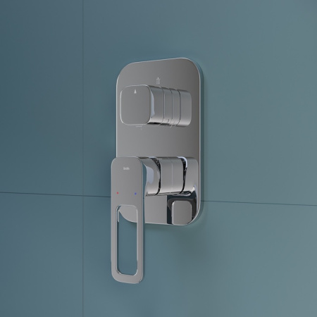 Встраиваемый смеситель с тремя выходами, Slide, IDDIS SLISB00i68