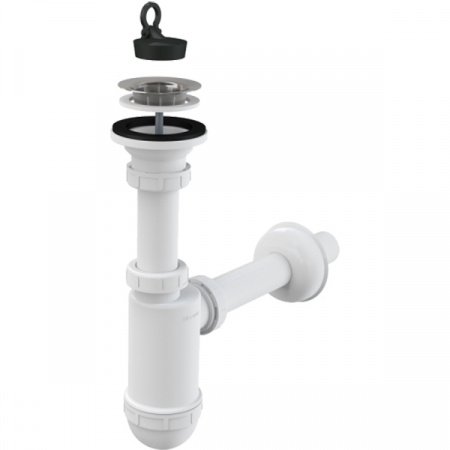 Сифон для раковины Alcaplast A411 белый