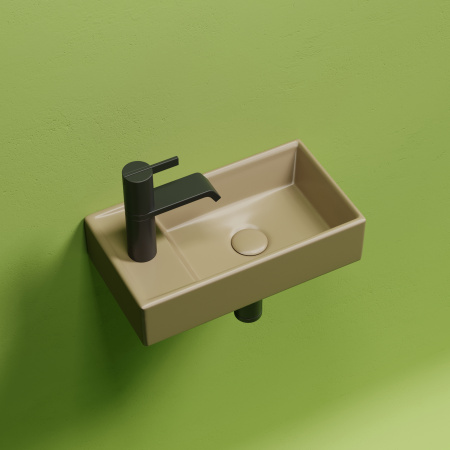 Раковина подвесная 40см Ceramica Nova Element CN6051RMC капучино матовый