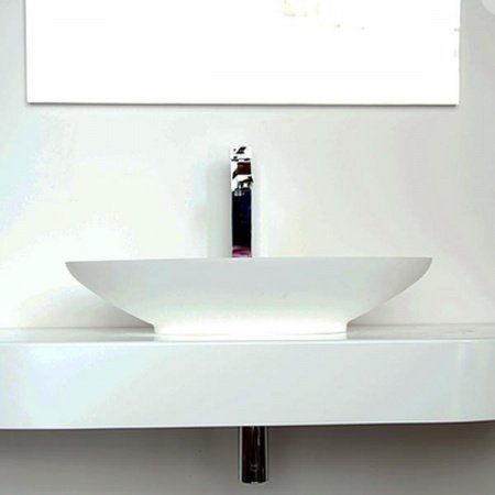 Раковина накладная 69,1см MonteBianco Gondola 13042 белый матовый