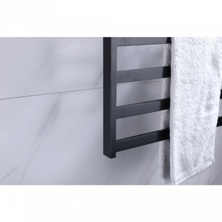 Полотенцесушитель электрический Black&White N-333B 35х58 черный матовый