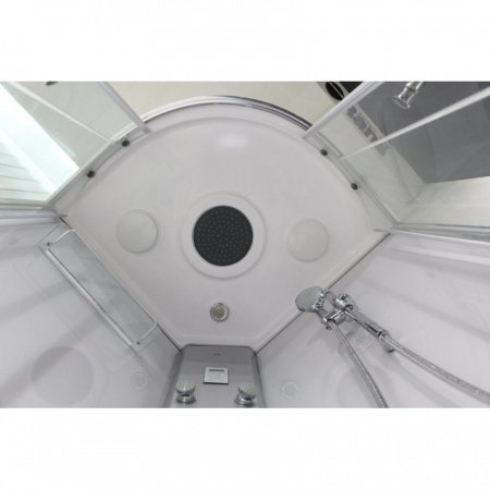 Душевая кабина Orans 86150S0 90x90x220 профиль белый, стекло прозрачное