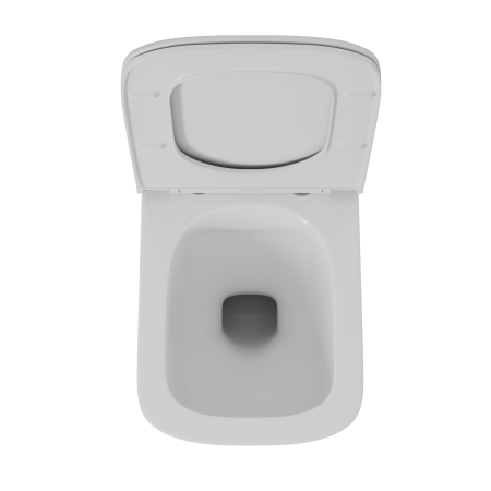 Унитаз подвесной D&K Berlin DT1436016 белый, с сиденьем микролифт