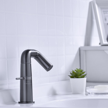 Смеситель для раковины Haiba HB10813-3, пепельный