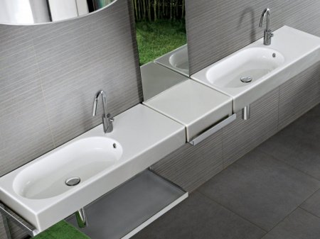 Раковина Hatria Area 90 YXDL Белая