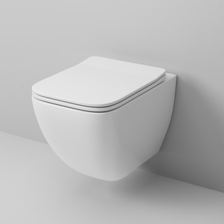 Унитаз подвесной Grossman GR-4447S белый, с сиденьем микролифт