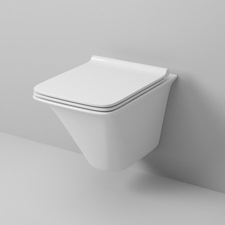 Унитаз подвесной Grossman GR-4413S белый, с сиденьем микролифт