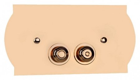 Кнопка смыва TW TW300.3oro золотой
