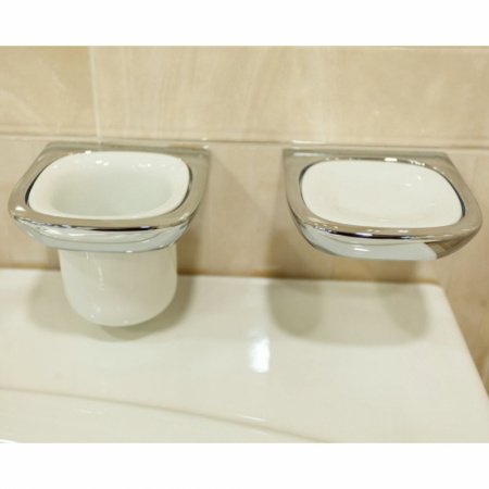 Мыльница Kludi Ambienta 5398505 Белый Хром