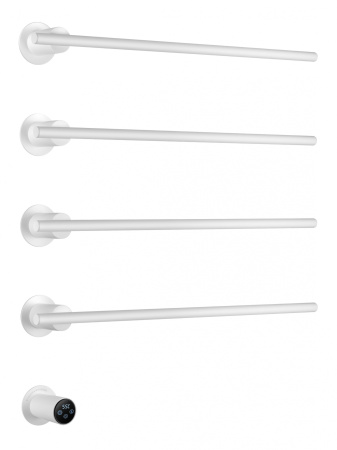 Полотенцесушитель электрический встраиваемый WONZON & WOGHAND DORTMUND, Белый матовый (WW-A364-MW)