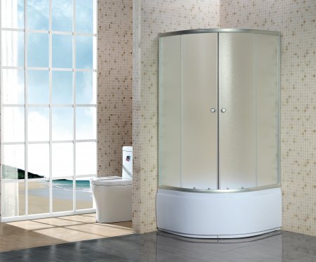 Душевой угол Niagara NG-005-08N 80x80x195 профиль хром матовый, стекло матовое