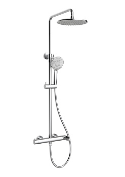 Душевая стойка со смесителем Vincea Rondo VSFS-1R0CH хром