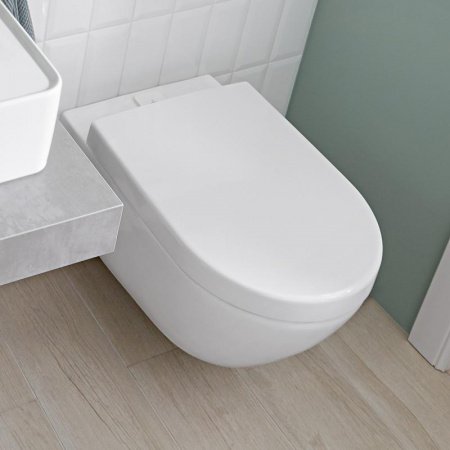 Унитаз Villeroy&Boch Subway 2.0 Plus 5614A1R1 подвесной без сиденья