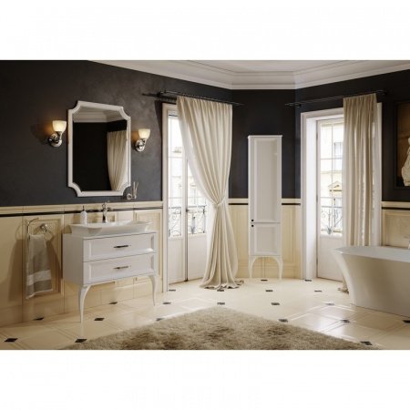 Зеркало Aqwella 5 Stars La Donna 72 LAD0207W Белый