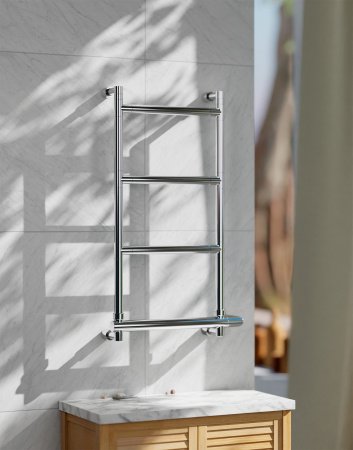 Полотенцесушитель электрический Margaroli Sereno 582-4 5823204CRNB 726х420 хром