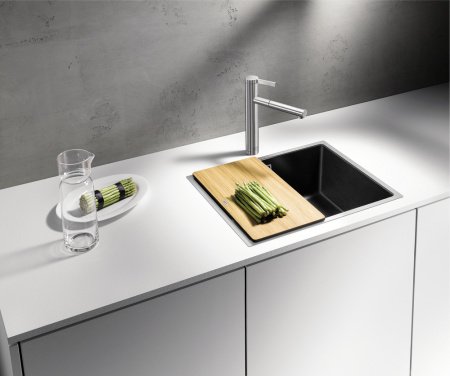 Смеситель для кухни Blanco Linee-S 517592 нержавеющая сталь