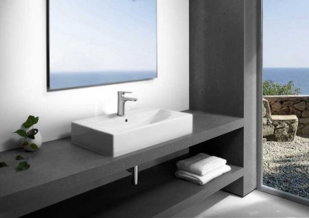 Раковина накладная 60см Roca Diverta 32711G000 белый