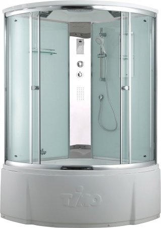 Душевая кабина Timo Comfort T-8835 C 135x135x220 профиль хром глянцевый, стекло прозрачное