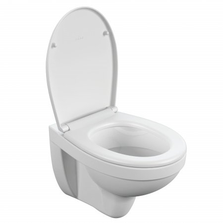 Унитаз подвесной Cersanit Delfi S-MZ-DELFI-PL белый, с сиденьем микролифт