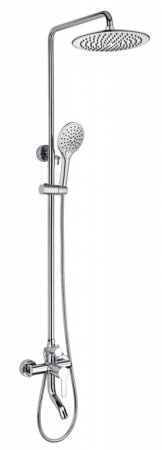 Душевая стойка Bravat Stream F6334368CP-A-RUS хром