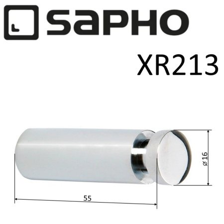 Крючок Sapho X-ROUND XR213 хром
